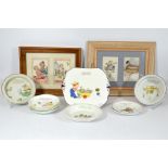 Twelve pieces of Mable Lucie Atwell Shelley china