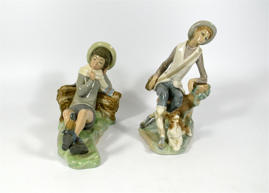 Two Lladro figures