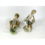 Two Lladro figures