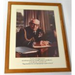 A signed photograph of Sir Arthur Travers 'Bomber' Harris