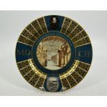 A Spode Bodleian Library commemorative china plate