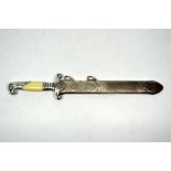 An original Nazi German Third Reich World War Two RAD Labour Service officer's parade dagger