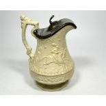 A William Ridgeway relief moulded 'Eglington Tournament' jug