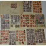 STAMPS - VICTORIAN ON SHEETS & COVER