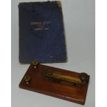 1914 SIGNAL CARD & MORSE CODE