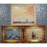 3 OIL PAINTINGS GRAHAM HEDGES