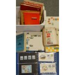 STAMP ALBUMS & BOOKLETS (WHITE CRATE)