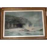 FRAMED PRINT - FINGALLS CAVE 30'X20'