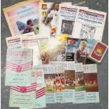 QTY OF WEST HAM MAGAZINES & PROGRAMMES