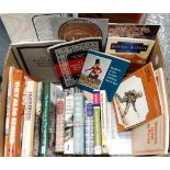 BOX OF MILITARY BOOKS INC THE IRISH GUARDS IN THE GREAT WAR