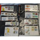 STAMPS - 65 FIRST DAY COVERS