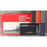 JANES FIGHTING SHIPS 1919 & POCKET BOOK OF MAJOR WARSHIPS + 4 TALBOT & BOOTH BOOKS