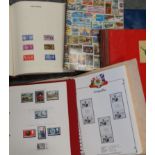 STAMP ALBUMS x6 SPARSE (SOME EMPTY)