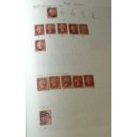 STAMPS - CONCORDE ALBUM OF GB PENNY REDS ONWARDS