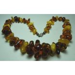 AMBER NECKLACE 70G