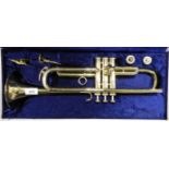 TRUMPET IN CASE MADE IN CZECH REPUBLIC