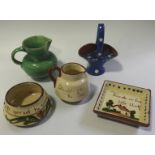 5 PCES WESTCOUNTRY POTTERY