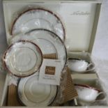 NORITAKE 2 PLACE SET OF LONDON TEA CHINA