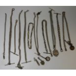 VARIOUS CHAINS & FOBS