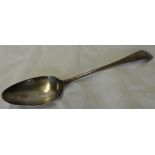 SILVER GEORGIAN SERVING SPOON 66G