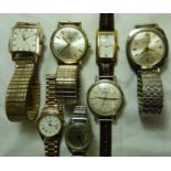 7 VARIOUS WRISTWATCHES