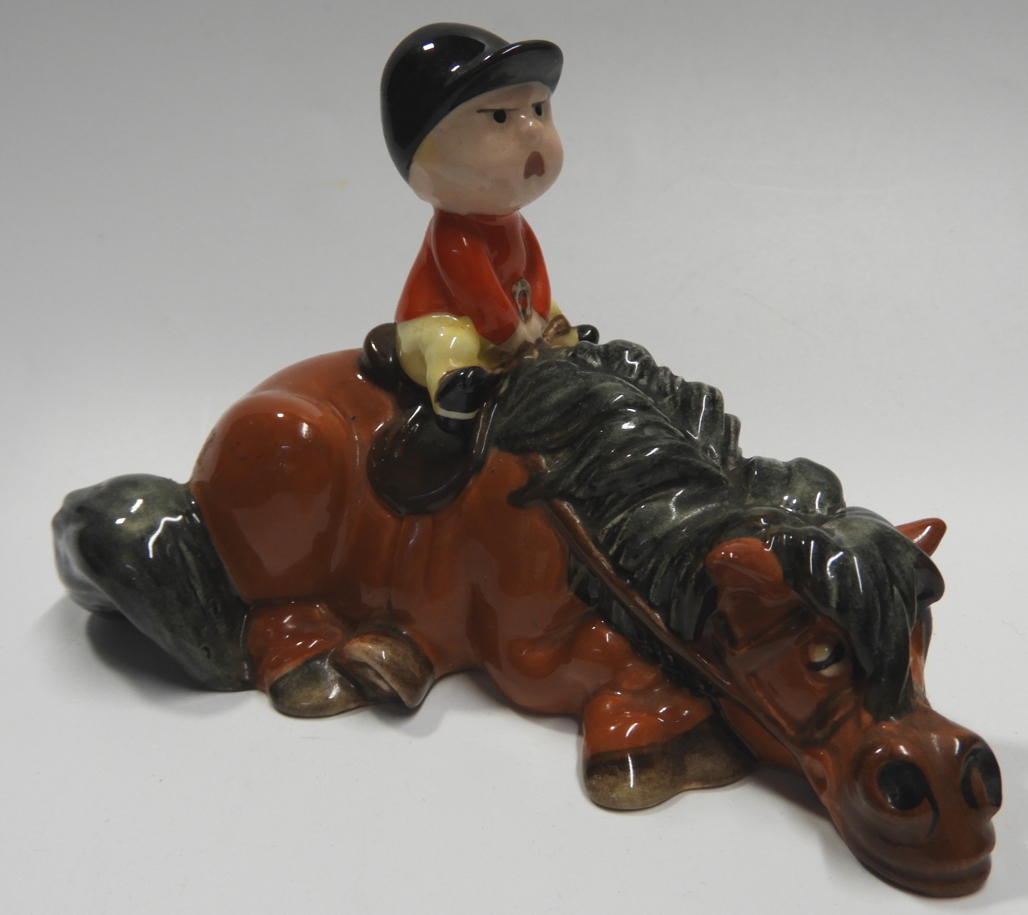 BESWICK THELWELL 'KICK START' HUNTING FIGURE