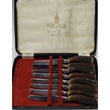 BOXED SET HADDON HALL STEAK KNIVES