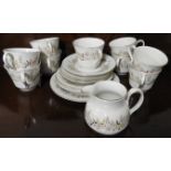 QTY ROYAL DOULTON WOODSTOCK TEA WARE (18PC)