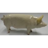 BESWICK BOAR CHY WALL BOY