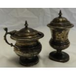 SILVER PEPPER & MUSTARD POT 115G