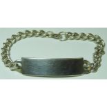 SILVER IDENTITY BRACELET 24G