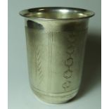 CONTINENTAL SILVER BEAKER