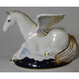 ROYAL CROWN DERBY PAPERWEIGHT PEGASUS 658 OF 1750