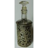 SILVER CLAD FOILIATE SCENTS BOTTLE