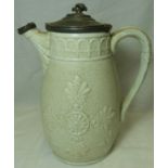 VICTORIAN PRESSED CHINA JUG