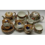 BAVARIAN CHINA NURSERY TEASET (A/F) + 5 PCES AYNSLEY TEA SERVICE