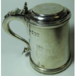 BRITANNIA STANDARD MUSTARD IN THE FORM OF A TANKARD LONDON 1909