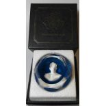 BACCARAT BOXED PAPERWEIGHT DUKE OF EDINBURGH