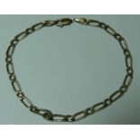 9CT GOLD BRACELET 4G