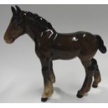 BESWICK BROWN GLOSS FOAL