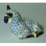 ROYAL CROWN DERBY PAPERWEIGHT LAMB