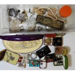 BOX OF JEWELLERY