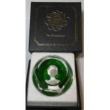 BACCARAT BOXED PAPERWEIGHT PRINCESS ANNE