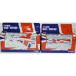 2 BOXED CORGI MODELS CONCORDE + TUBE TRAIN