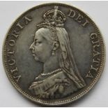 COINS - 1887 DOUBLE FLORIN