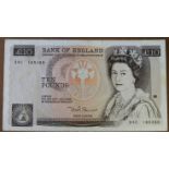 SOMERSET £10 BANKNOTE 34C