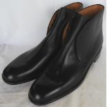 OFFICERS GEORGE LEATHER BOOTS SIZE 9 MEDIUM