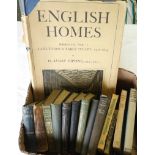 BOOKS - ENGLISH HOMES PERIOD III VOL 1 + WILD FLOWERS 1ST & 2ND SERIES 5 PCK, SOUTHERN RAUBLES,