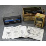 BOXED PIFCO RADIOMETER, MASTERPIECE PLUG CLEANER + NOVAX TAXI METER