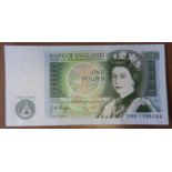 PAGE £1 BANKNOTE 59H